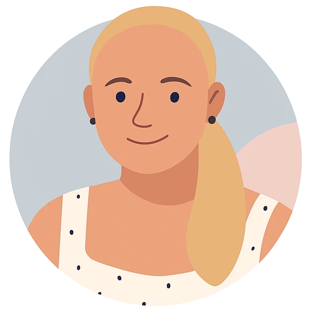 Ilustración de Michaela, cofundadora de Wines & Bites